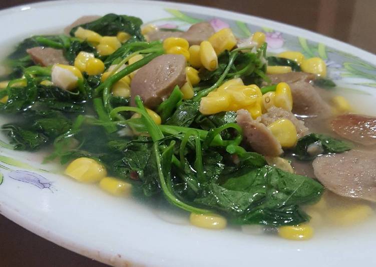 Resep Cha Bayam Dari Pawon_Vie