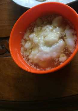 Bubur sumsum (tepung ketan)