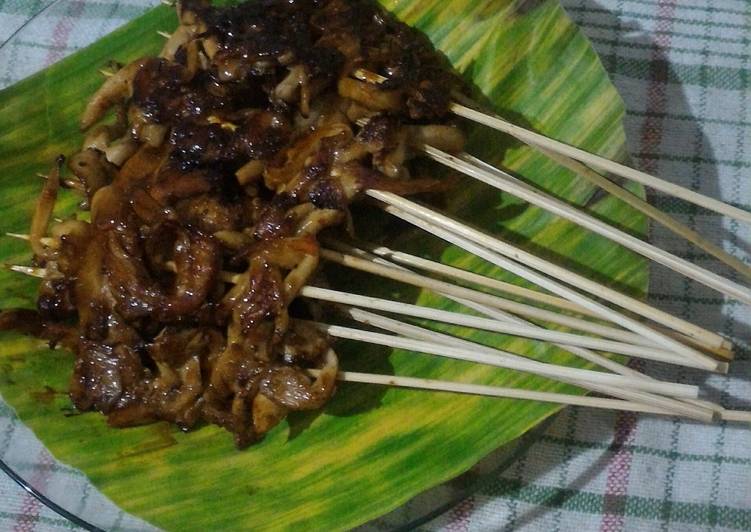gambar untuk resep makanan Sate Jamur Tiram Pedas