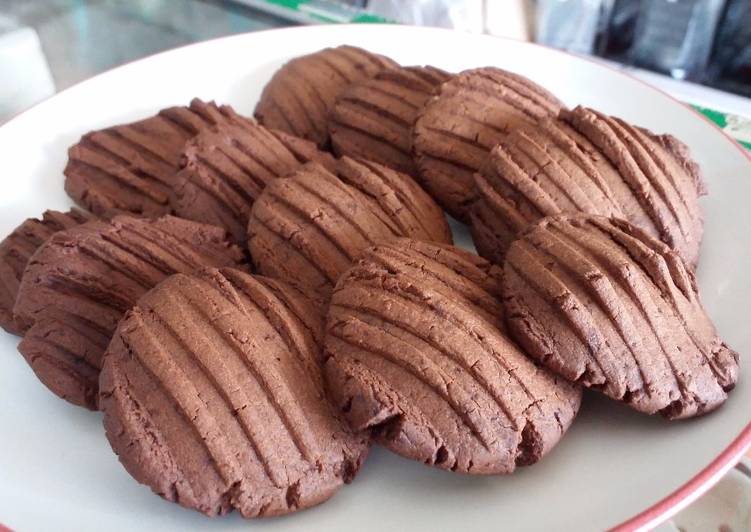 bahan dan cara membuat Ladang Lima Gluten Free and Refined Sugar Free Chocolate Cookies