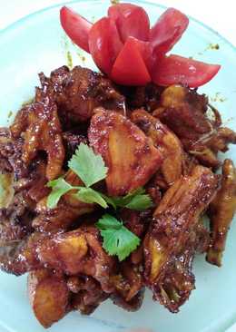 Ayam kecap rempah rempah