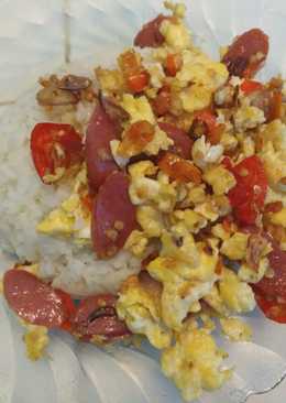 Orak Arik telur sosis