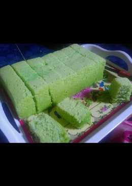 Bolu pandan simple