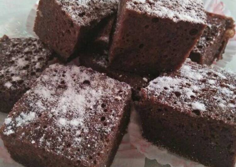 gambar untuk resep makanan Brownies kukus ekstra lembut ekstra nyoklat