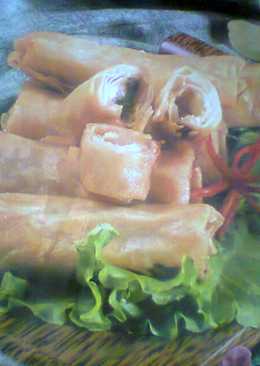 Lumpia jamur merang