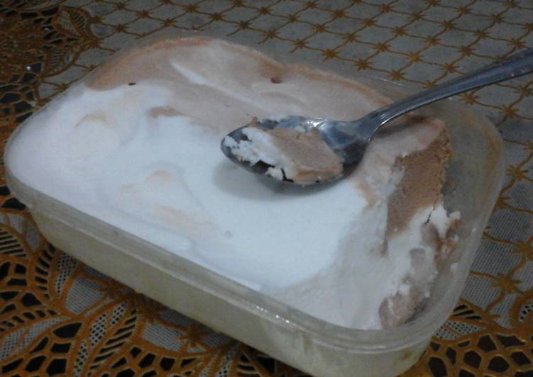 Resep Es Krim Home Made Yummy dan Irit Kiriman dari Nurul Isnaini