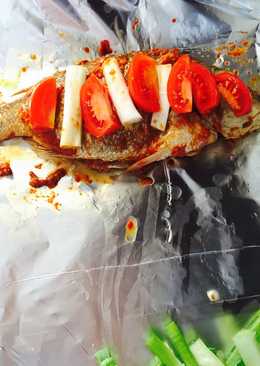 Ikan kakap bakar happycall