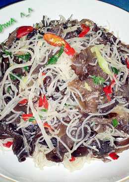 Tumis Bihun &Jamur Kuping