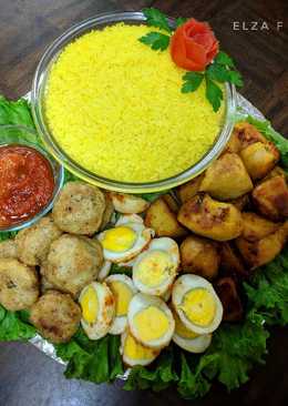 Nasi Kuning Rice Cooker