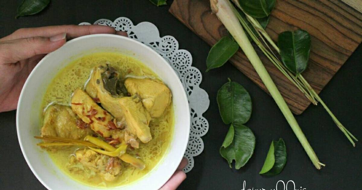 Resep Opor Ayam Kuning ala y00nie