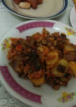 Sambal goreng pineapple crunchy