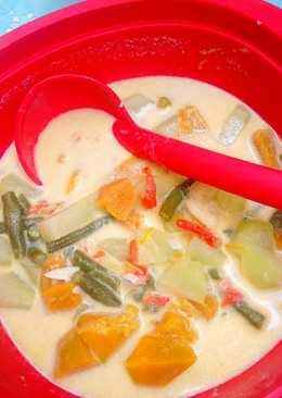 Lodeh labu praktis bumbu iris