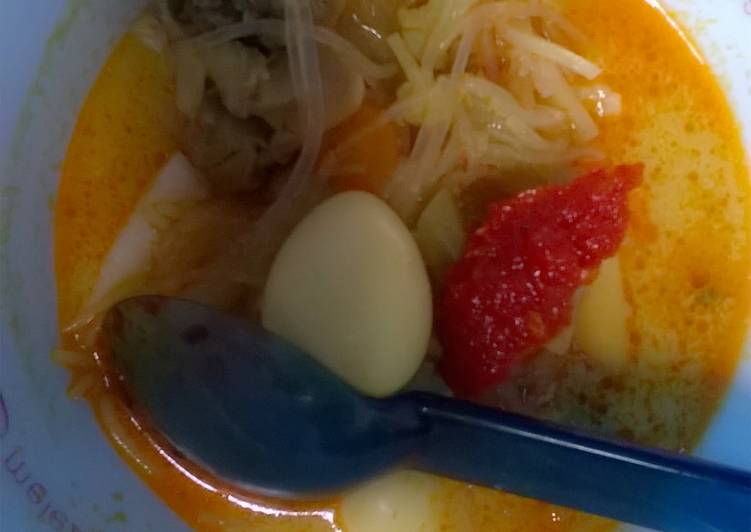 gambar untuk resep makanan Lontong sayur lebay