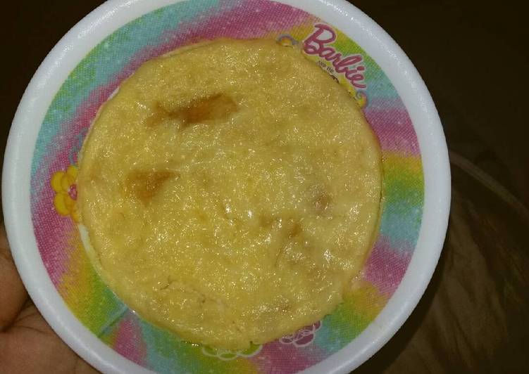 resep masakan Puding Roti (MPASI 17m)