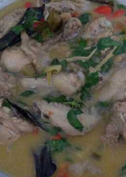 Ayam Garang Asem kemangi