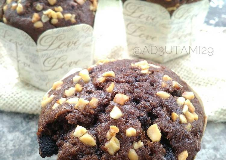 Resep Double Chocolate Muffin ala JTT - Made Utami "Ade'sKitchen"