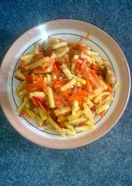 Oseng Baby corn dan wortel