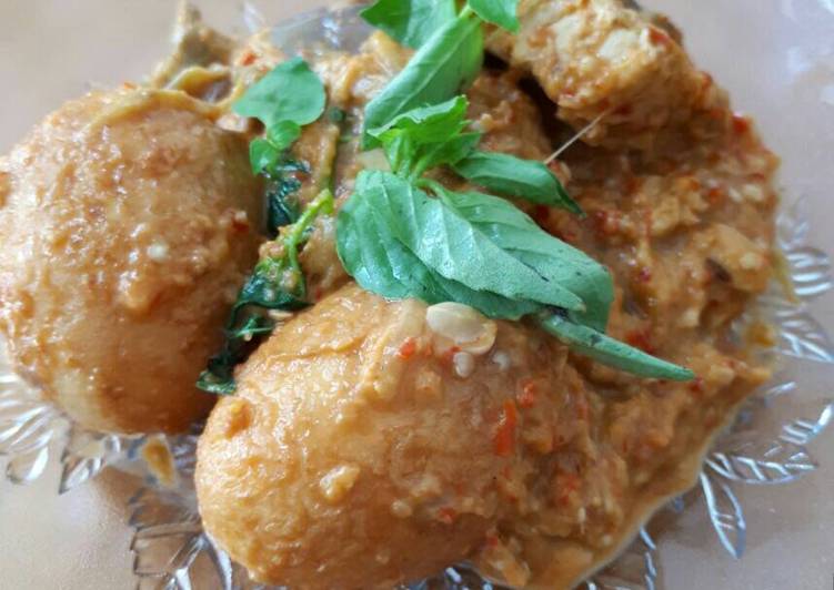 resep Pecel Telur Tempe Terong