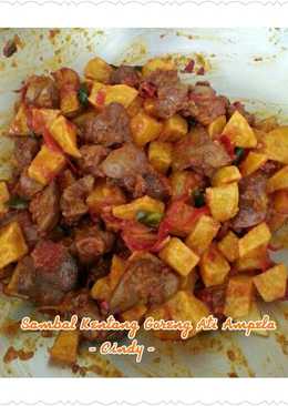 Sambal Kentang Goreng Ati Ampela