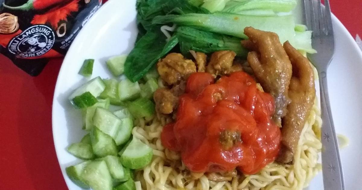 351 resep  mie ayam  abang  abang  enak dan sederhana Cookpad