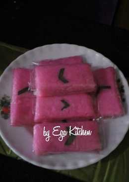 Lemper praktis isi enten kelapa