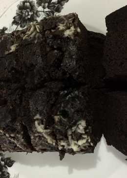 Brownies oreo kukus simple