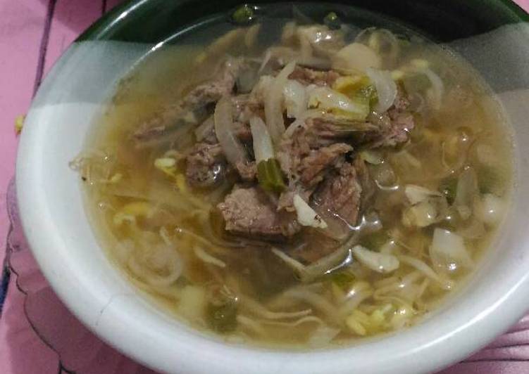 gambar untuk cara membuat Soto bening (daging sapi)