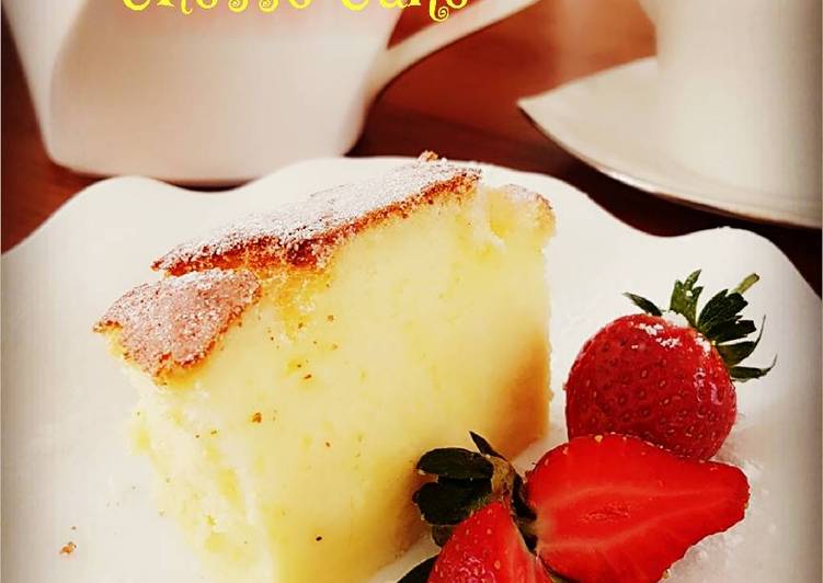 resep lengkap untuk Japanese Cotton Cheese Cake