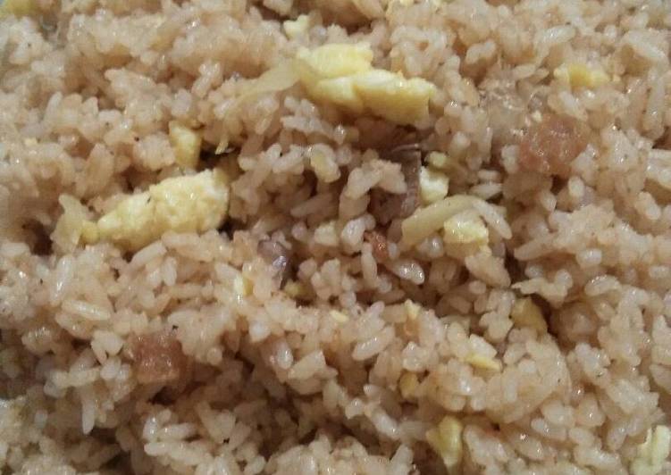 resep masakan Nasi goreng ikan asin simple