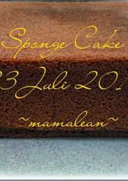 Sponge Cake Coklat