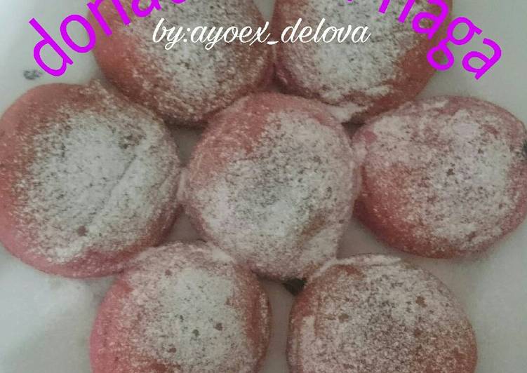 Resep Donat buah naga Karya Ayu DeLova (DelovaKitchen)