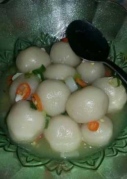 Cilok udang kuah pedas
