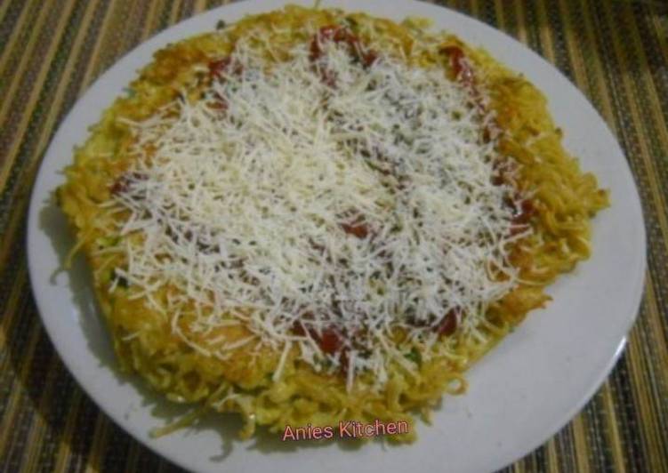 gambar untuk resep makanan Pizza Mie