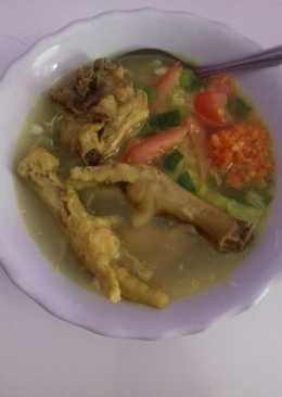 Soto ceker ayam