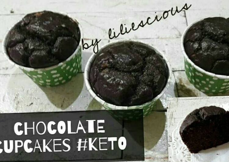Resep Chocolate cupcakes #keto Oleh Liliescious Manado