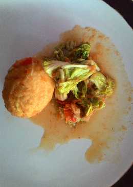 Telur Sawi Balado Kimchi Jawa (onzumade)