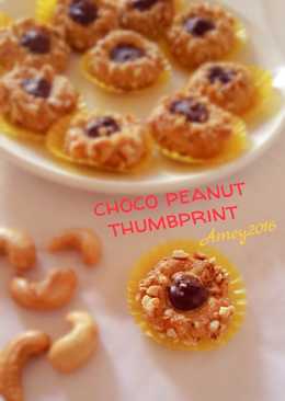 Choco peanut thumbprint resep tintin rayner