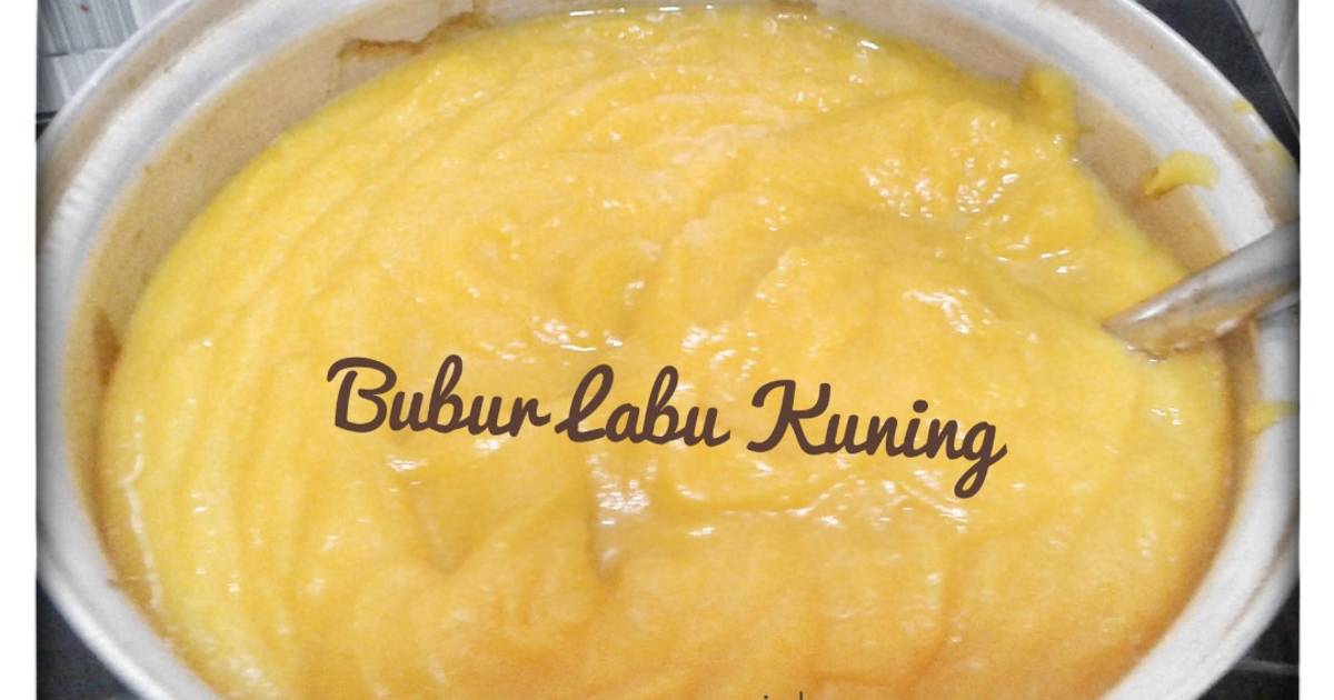 293 resep  bubur  labu  kuning  enak dan sederhana Cookpad