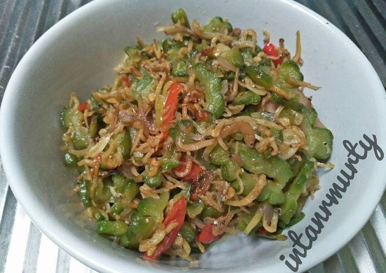 Resep Tumis Pare Teri - Intan Rahma Murty