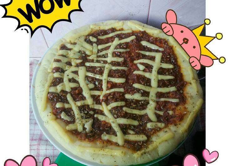 resep Pizza Teflon Simpel