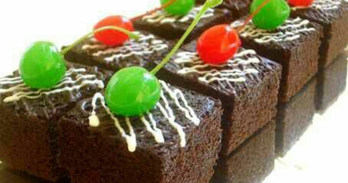 Resep Brownis kukus Resep Brownis kukus