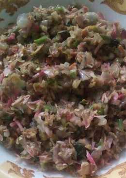 Sambal Unji penggugah selera