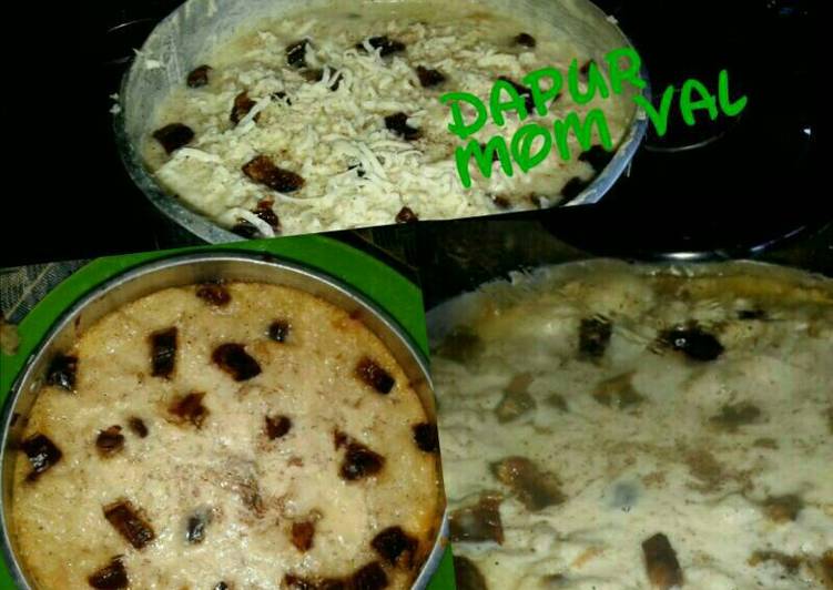 Resep Pudding roti kurma cinnamon By Rabiahsyareefa