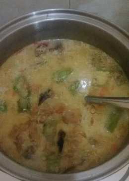 Manggut ikan pari terong pedas