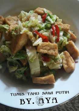 Tumis Tahu Sawi Putih