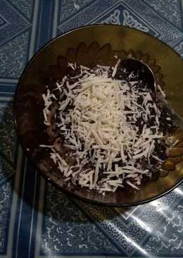 Jagung Coklat Manis Keju dengan Fla Pisang