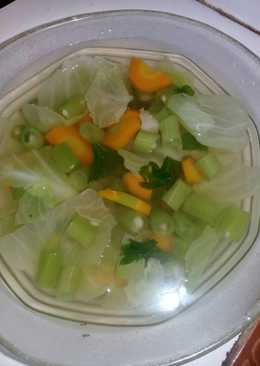 Sayur sop bumbu instan