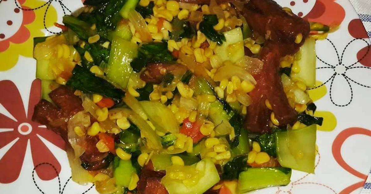 Resep Beef sosis with sauteed vegetables corn oleh Fatimah 