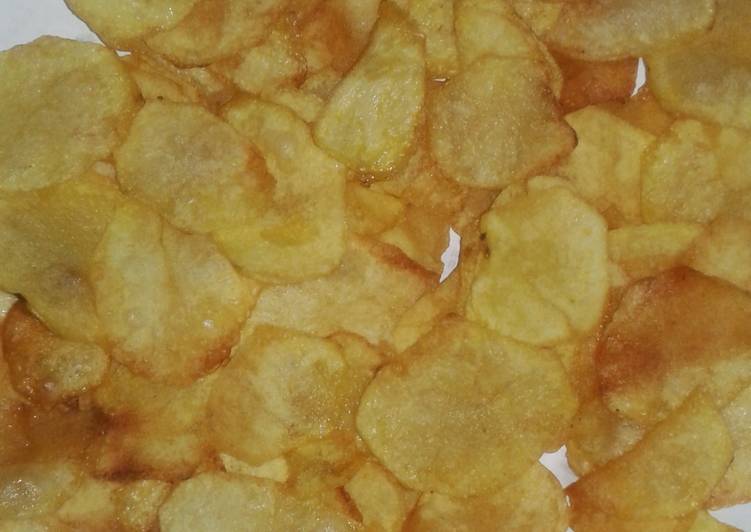 Resep Tips kentang goreng kriuk Dari Monika Narumartani