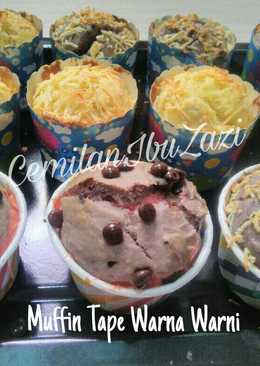 Muffin Tape Warna Warni